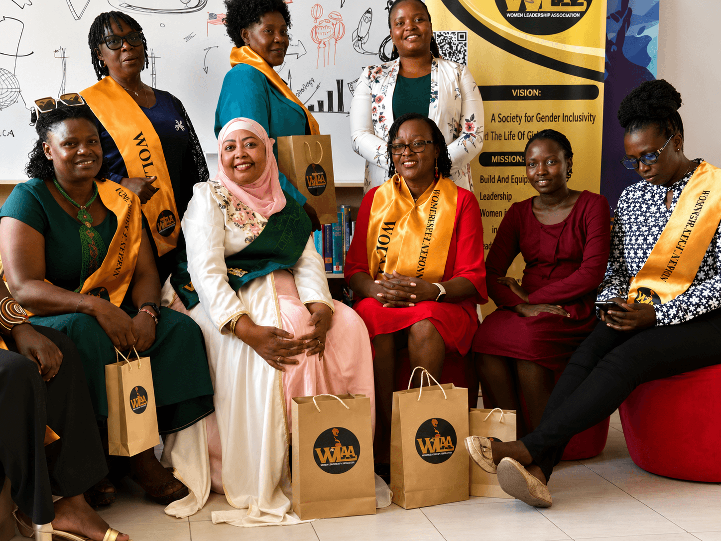 Smiling woman representing a WOLAA training participant